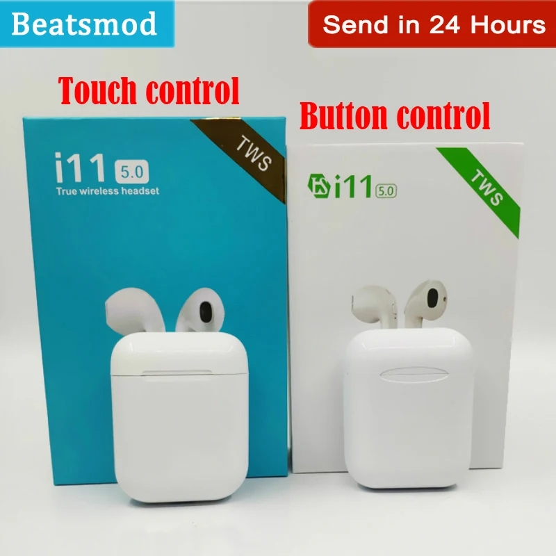 i11 TWS сенсорный ключ мини беспроводные наушники Bluetooth 5,0 гарнитура для Android Xiaomi Iphone PK i9s i20 i30 i60 i80 tws
