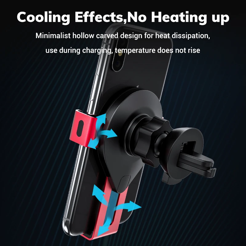  TOPK D17 Auto Telefon Halter Schwerkraft Air Vent Halterung Handy Halter Stehen für iPhone Samsung 