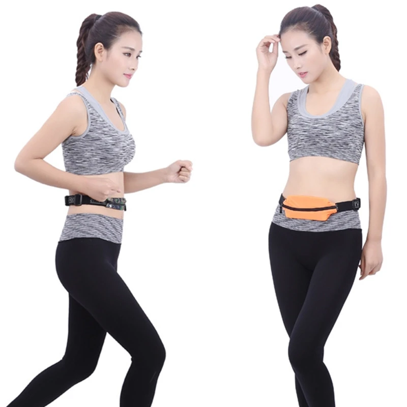 Outdoor Sports Waistband Running Belt Waist Bag for Phone Holder Small Objects Portable Storage Pocket Pouch for Walking Fitness 2