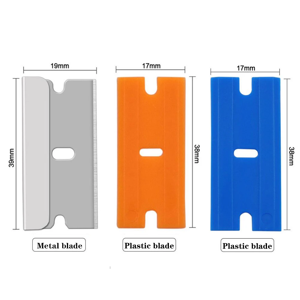 Razor Blade Scraper Car Wrapping Tools Window Scraper 10pcs Razor Blades