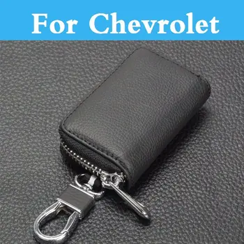 

Multifunctional Knitting Men Car Key Holder Genuine Leather For Chevrolet Sail Epica Aveo Lova Cruze Rveo Malibu Trax Captiva