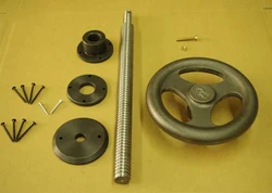 Roue et filetage pour établi, étau de jambe robuste, LV4530 BW, outils pour menuiserie, 1 pièce, GF218 