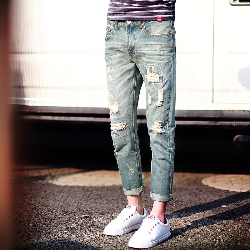 jeans ankle length boy