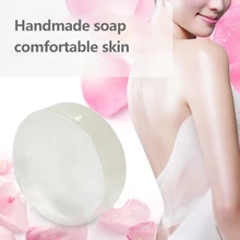 1 Pcs Soap Crystal Nipples Cleaner Moisturizing Goat Intimate Private Bleaching Lips Skin Body Pink Whitening Oil-control Health