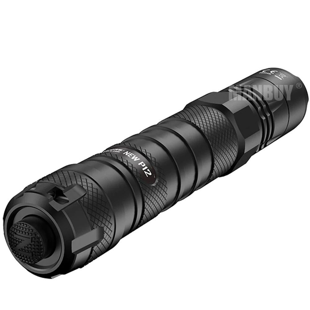 NITECORE P12 тактический фонарь 1200Lm CREE XP-L HD V6 светодиодный с кобура для быстрого извлечения оружия использует CR123 или 18650 аккумулятор EDC