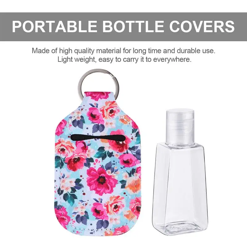 12PCS Hand Sanitizer Bottles Refillable Bottle Covers Set Perfume Storage Containers Cover For Travel Hand Sanitizer Bottle 12PCS Hand Sanitizer Bottles Refillable Bottle Covers Set Perfume Storage Containers Cover For Travel Hand Sanitizer Bottle