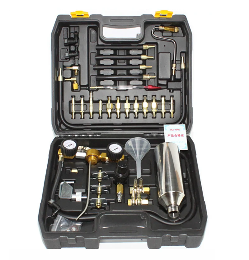 

Car Fuel Injection System Cleaning Machine Injector Tool Cleaning Engine Oil Circuit Tool Kit