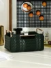Home And Bathroom Organizer PU Leather Cosmetic Organizer Storage Box Makeup Brush Holder Sundries Basket Lipstick Organizer 5