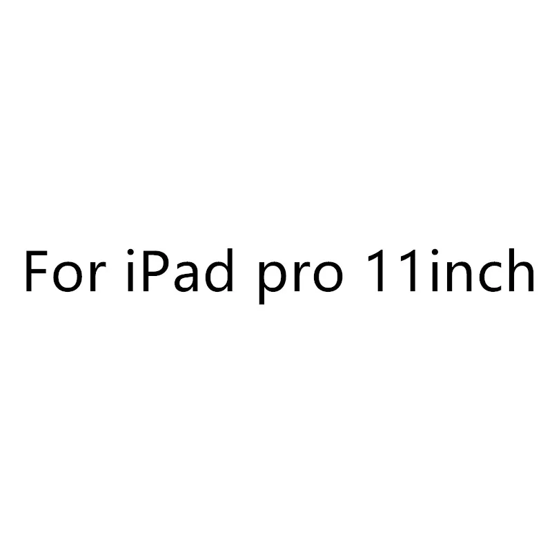 Защитная крышка для iPad Pro 11 9,7 10,5 Air 3 2 10,5 дюймов мини-платье, на возраст 2, 3, 4, 6, 5 пленка Закаленное защитное экранное стекло стекла закаленное защитное покрытие - Цвет: For iPad pro 11inch