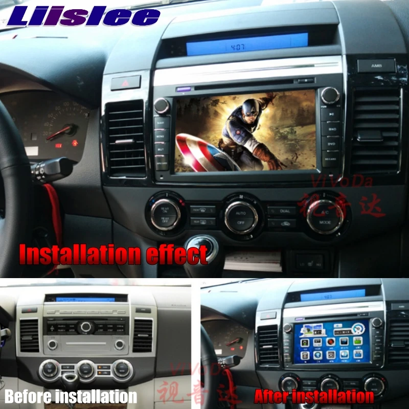 Для Mazda MPV LY для Mazda8 2006 ~ 2018 LiisLee Автомобильный мультимедийный ТВ DVD GPS аудио WiFi радио