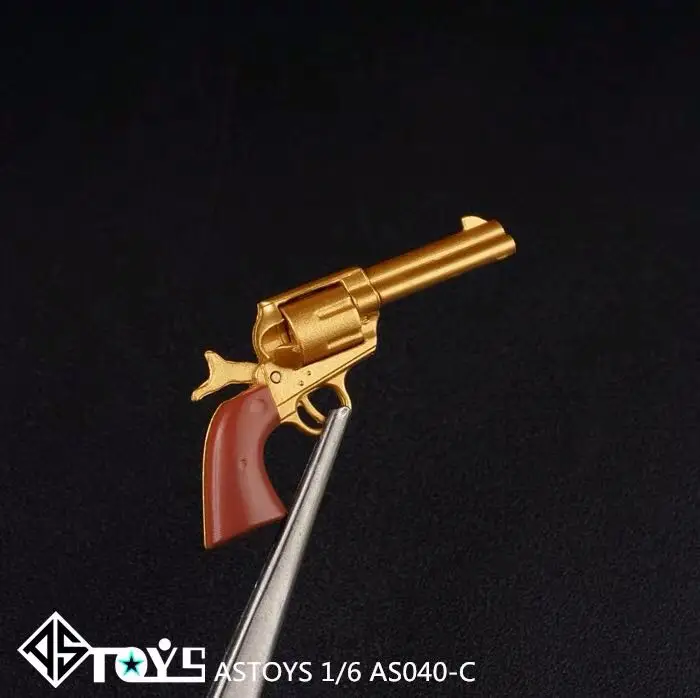 1:6 масштаб фигурка кукла аксессуары револьверный пистолет пластиковая модель для 1" фигурка куклы. Не включает куклы и другие E2871