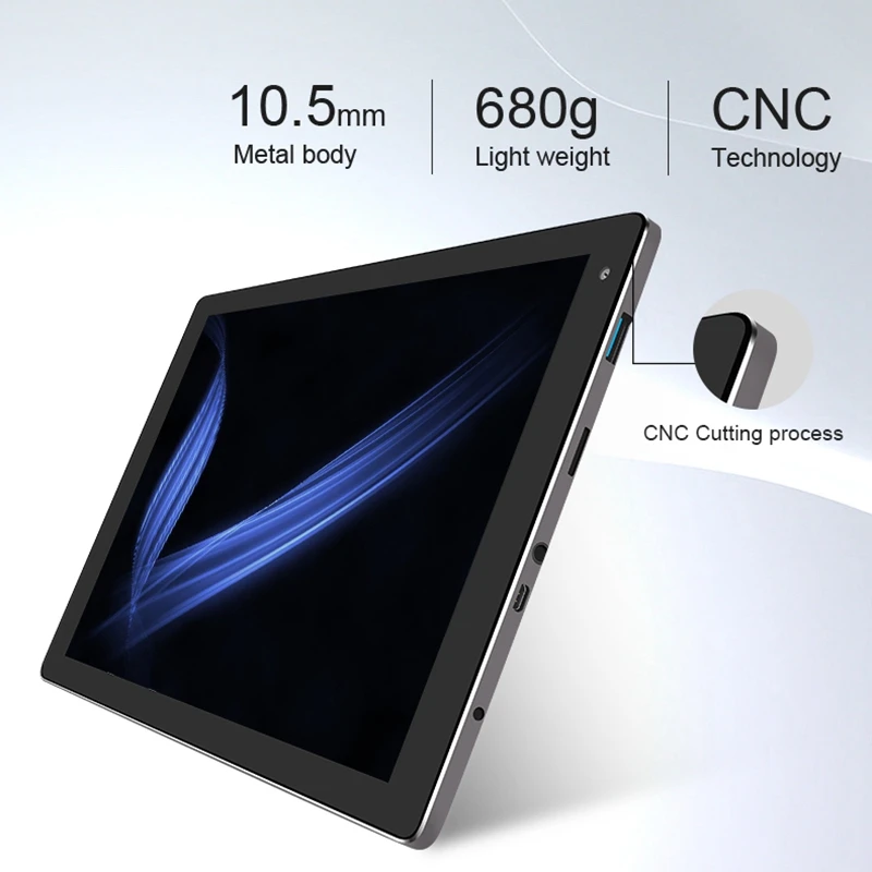 Jumper Ezpad 7 2 in 1 Tablet Pc 10.1 inch Fhd Ips Screen Intel Cherry Trail X5 Z8350 4Gb Ddr3 64Gb Emmc Windows 10 Tablet Pc