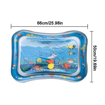 

Stimulation Growth Baby Toys Inflatable Water Play Mat Tummy Time PVC Environmental Protection Summer Baby Water Toys 72XC