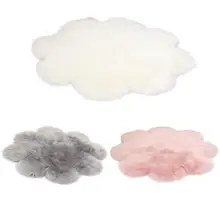 Пушистые коврики восьмицветочный ковер с лепестками напольная Подушка-коврик для детской комнаты спальни искусственный плюш Быстрая