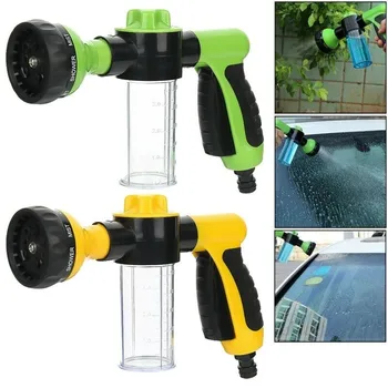 

Portable Auto Foam Water Gun 8 patterns Nozzle Jet Car Washer Sprayer Cleaning Foam Gun Car garden Cleaning Tools Accessories