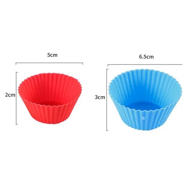 1/5/8/12/20Pcs Szilikon Torta Csésze Bélés Sütő Penész Muffin Kerek Cakecup Szerszám Bakeware Sütés Tészta Konyhai Szerszámok - Image 6