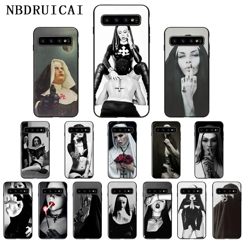 NBDRUICAI сестра стиль сексуальная монашка Девушка Силиконовый чехол для | Отзывы и видеообзор