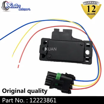 

XUAN 12223861 Turbo Intake Air Boost Pressure Map Sensor for GMC Jimmy Sonoma Envoy XL Typhoon Safari VAN G1500 G2500 G3500