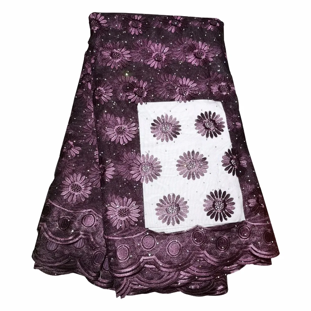 Африканская французская кружевная тюль ткань одежда ткань для свадебных вечерних платьев с большим количеством бусин высокое качество