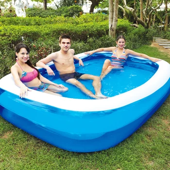 

Large Size Inflatable Swimming Pool Portable Outdoor Children's Bathing Tub Home Use Adults Paddling Pool Indoor Inflatable Pool