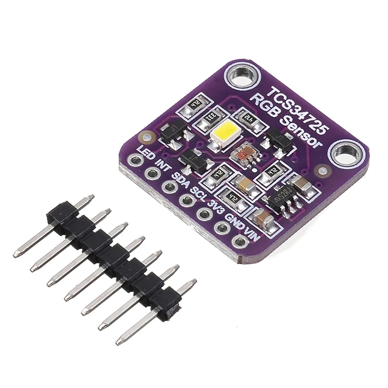 1pc TCS34725 Color Sensor Module RGB Light Color Sensing Sensor Board