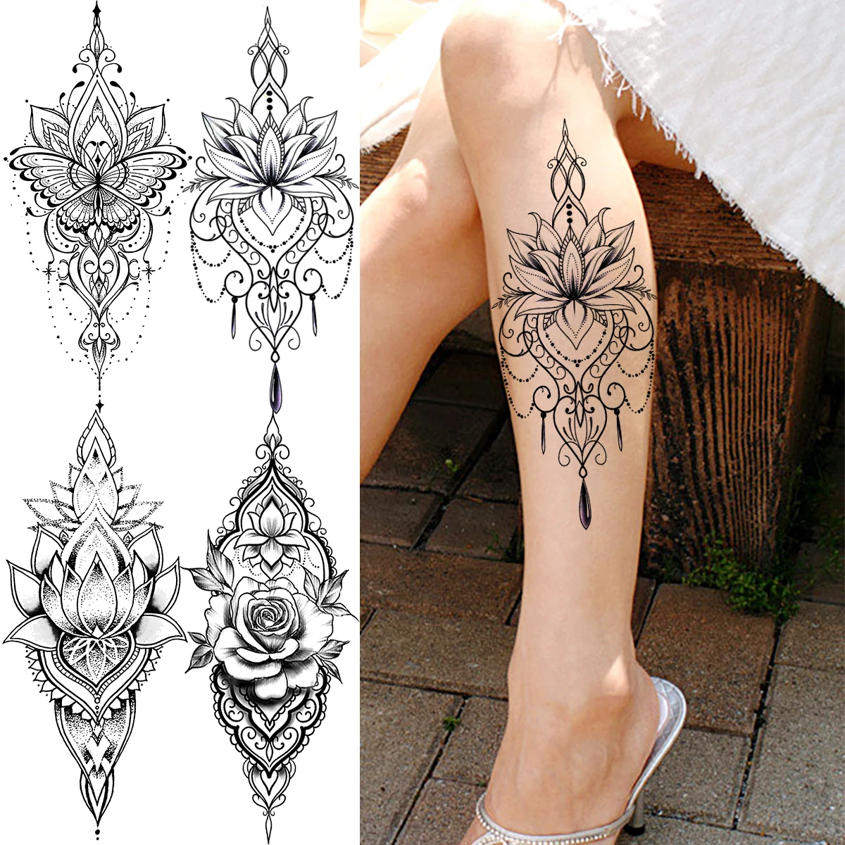 half-mandala-leg-mehndi-design (2) - Mehndi Designs