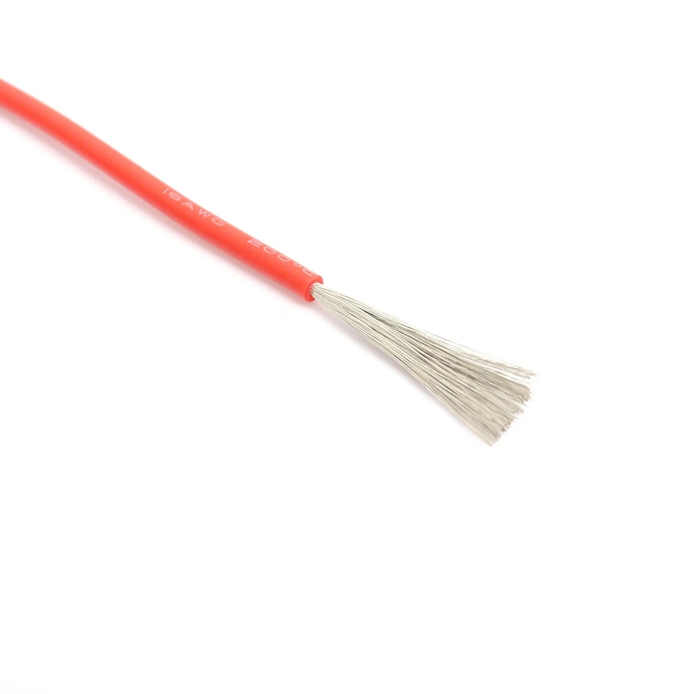 特软硅胶线18AWG 美标0.75平方150支细铜丝耐高温200度汽车电瓶线