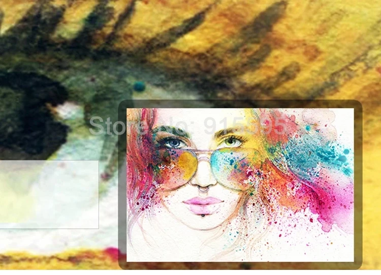 personalizada da moda, decoração para quarto, sala de estar, mural de parede 3d