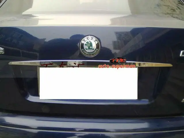 Накладка крышки багажника из нержавеющей стали для Skoda Octavia