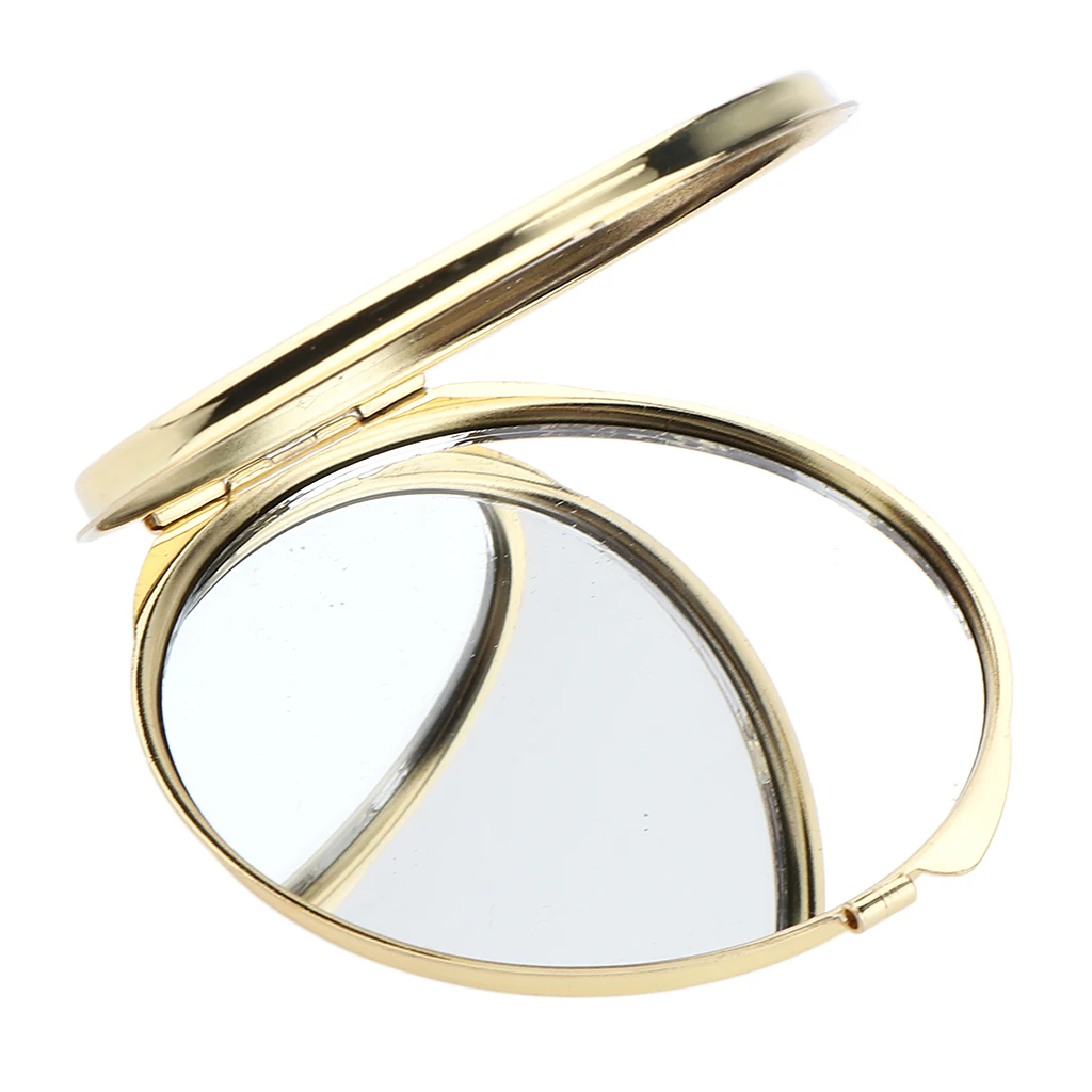 Compact Makeup Mirror Cosmetic Magnifying Make Up Mirror for Purse and Travel Bag