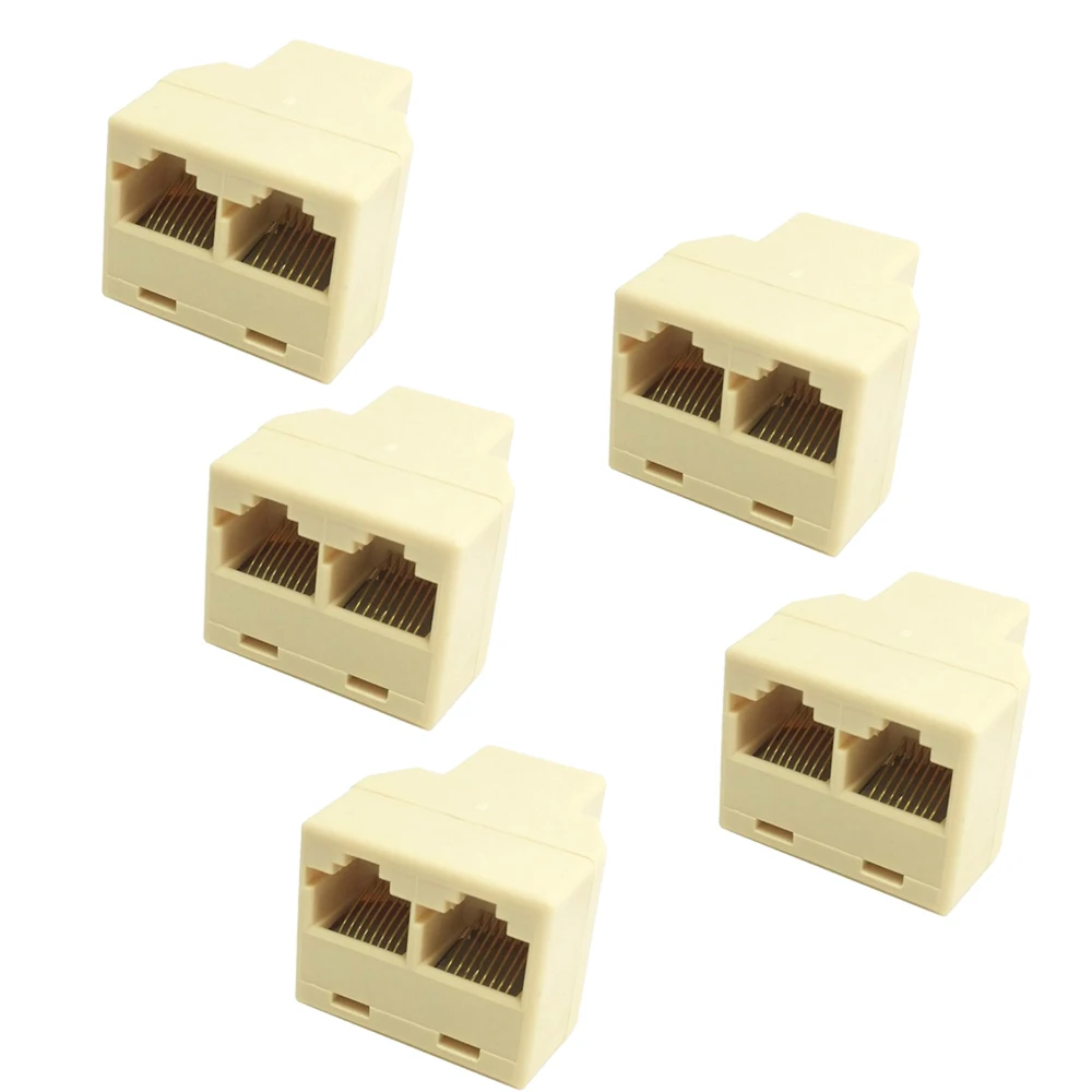Сетевой разветвитель Besegad RJ45 5 шт. версии 1 Женский к 2 сетевой адаптер Ethernet