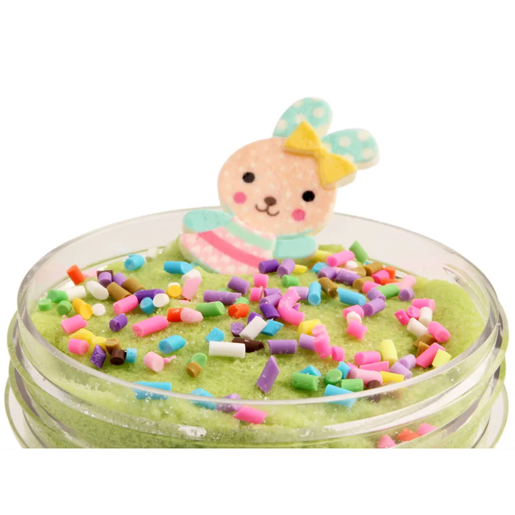 Rabbit Fluffy Cloud Slime Stress Relief Toys Charms Slime Fluffy Light Soft Polymer Scented Sludge Toy #B