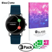 

Tempered Glass Screen Protector for Skagen Falster 3(SKT5200 SKT5201 SKT5203) Anti-Scratch Protective Glass Film Smart Accessory