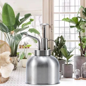 

Watering Spray Bottle Stainless Steel Misting Can Garden Plant Tool Sprink Pot B85C