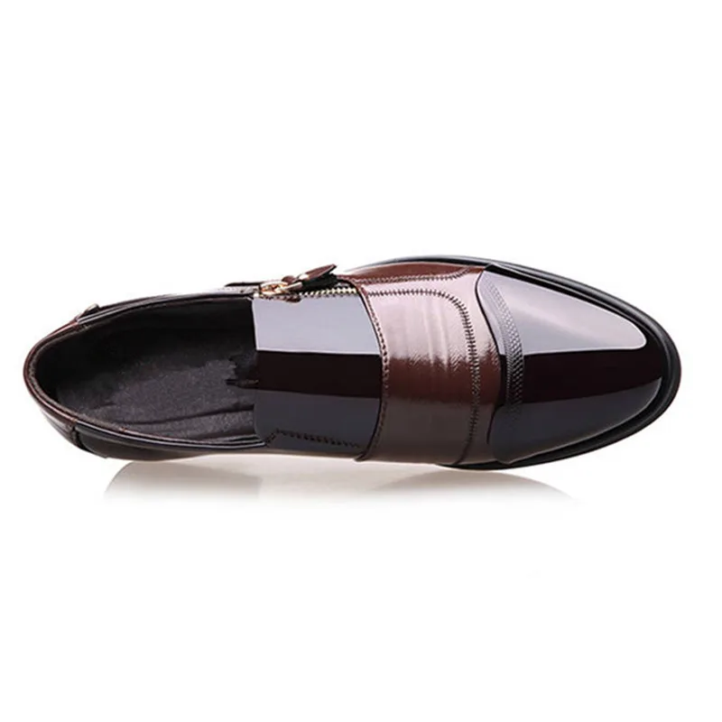 

New Style Men Business Leather Shoes Pointed-Toe Formal Wear MEN'S SHOES Shoeen Large Size Shoes