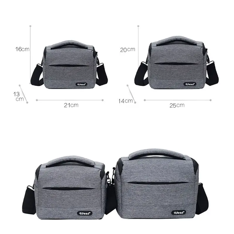 Рюкзак для камеры прочный полиэстер сумка через плечо Водонепроницаемый чехол для фотосъемки для Canon Nikon DSLR камеры