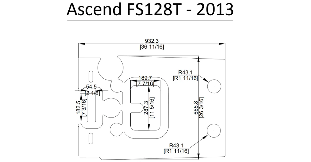 2013 Ascend FS128T комплект кабин Каяк Лодка EVA настил коврики 1/4"