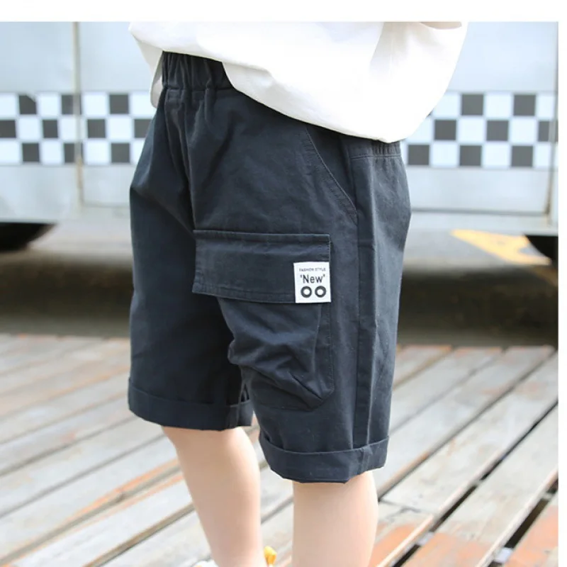 2024 Summer Boys Cool Casual Sports Cotton Shorts