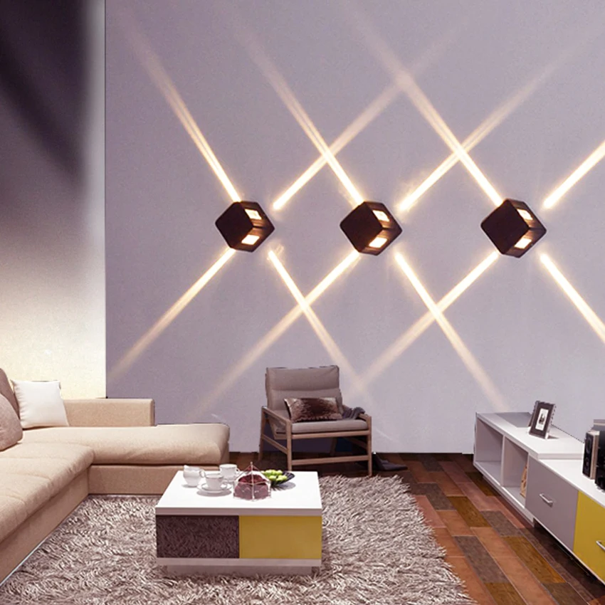 

Светодиодный 3W Водонепроницаемая настенная лампа-светильник для коридора, украшение для потолка, внешняя настенная лампа для гостиничного магазина, фотоэлемент LP-103