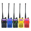 UV-5R Baofeng VHF UHF walkie talkies UV 5R Dual band FM Two way radio uv 5r with Hands free Leather Protective Case ► Photo 1/6