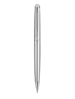 

Waterman (S0920490) Hémisphère pencil mechanical pencil stainless steel with leather trim palladium, 0,5mm pens