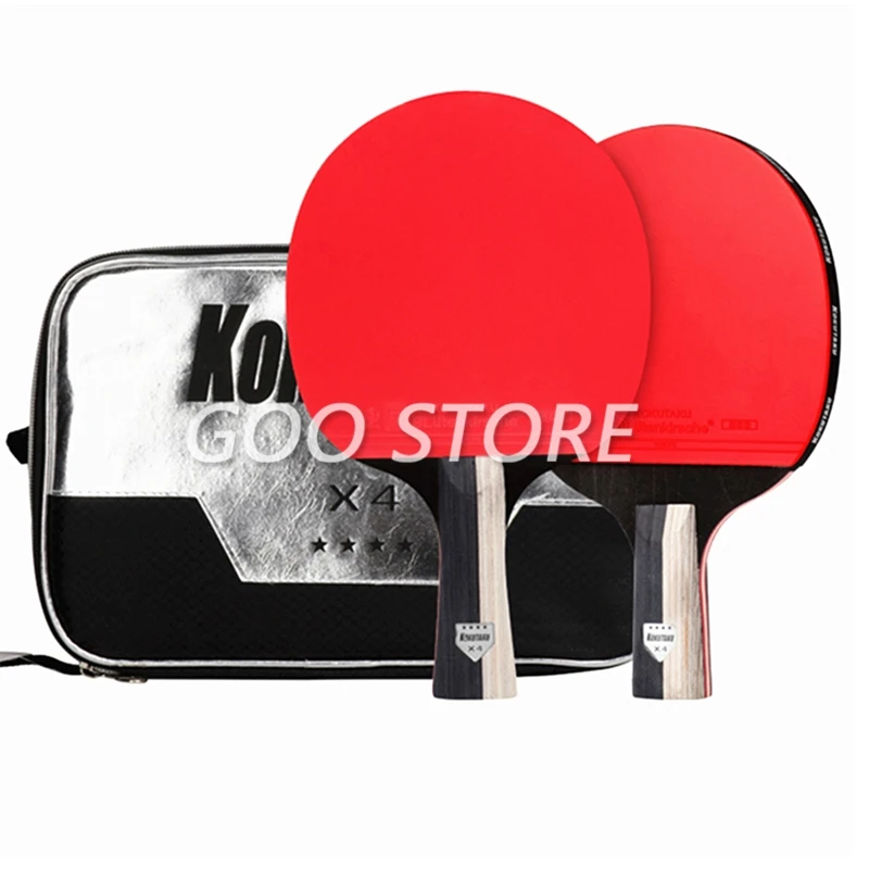 KOKUTAKU Racket 4/5/6 Star Carbon Table Tennis Racket ITTF Professional KOKUTAKU Ping Pong Bat Paddle