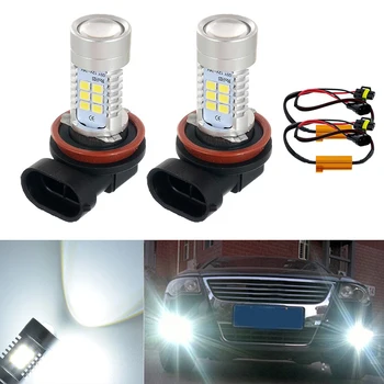 

2x Extremely Bright 9006 HB4 LED Fog Light Bulb DRL Lamp No Error For Volkswagen Golf 6 MK6 Scirocco T5 Transporter
