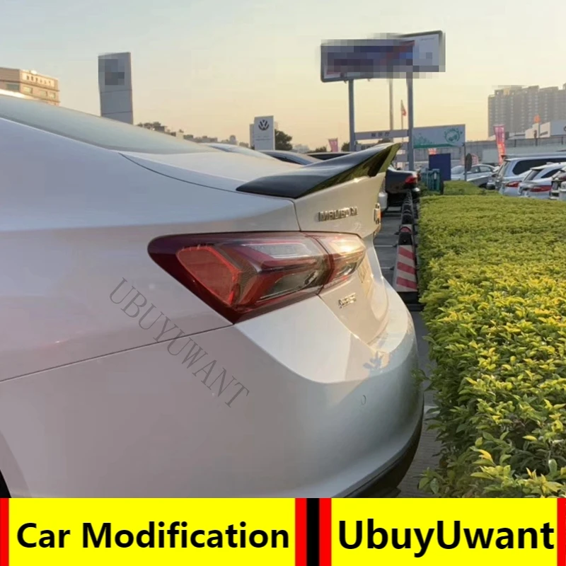 Подходит для Chevrolet Malibu XL 2016 2017 2018 ABS/углеродное волокно внешний задний спойлер