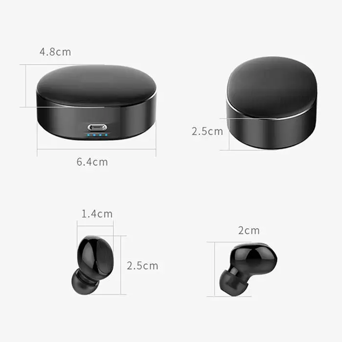Мини TWS гарнитуры стерео беспроводные Bluetooth наушники в ухо стерео шум наушники с шумоподавлением с зарядным устройством спортивные наушники