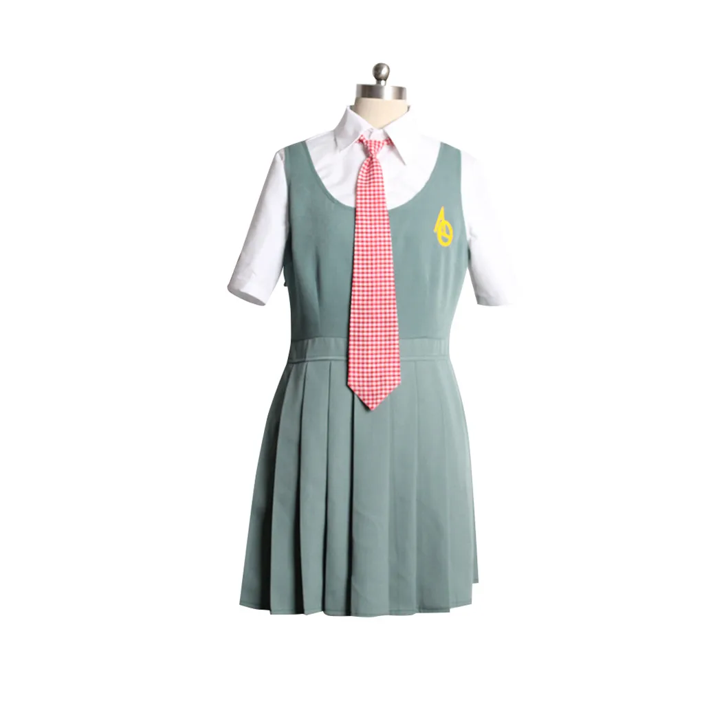 Косплей diy Dangan Ronpa 2 Koizumi Mahiru Danganronpa платье косплей костюм юбка для девочек Хэллоуин