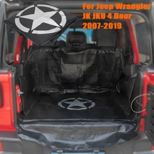 Задний грузовой Чехол для хранения, коврик для пола, водонепроницаемый коврик для собак, кошек, гамак для Jeep Wrangler JK JKU 4 двери 2007