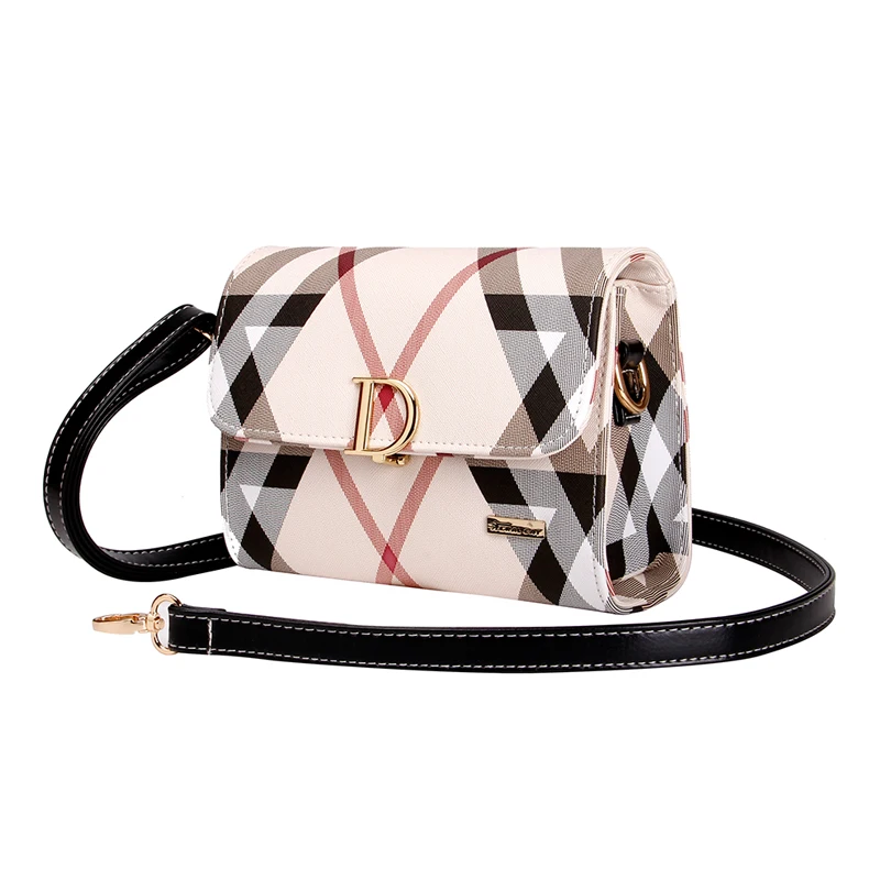 

2020 Famous Brand Summer Classic Checkered Handbags High Quality Women Messenger Bags Female Handbag Shoulder Bag Free Shipping