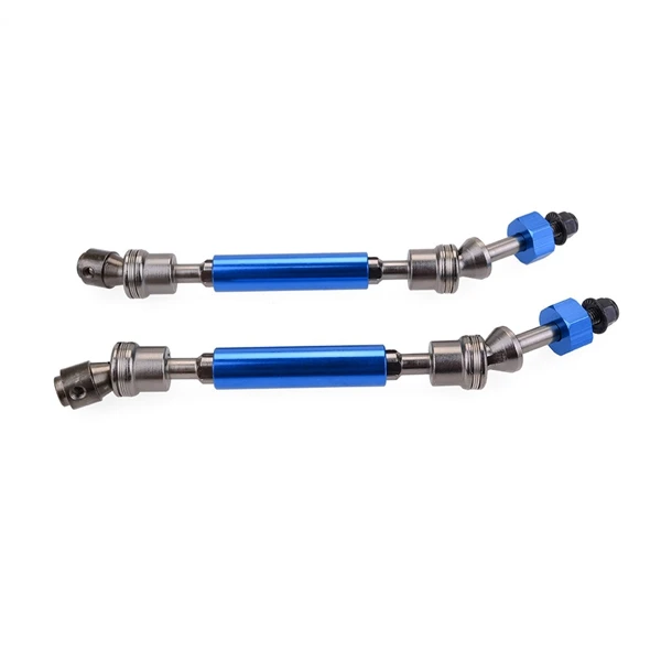 CVD Steel Front & Rear Drive Shaft Assembly Heavy Duty for 1/10 Traxxas Slash 4X4 Stampede VXL 2WD 6851R 6851X 6852R 6852X 4
