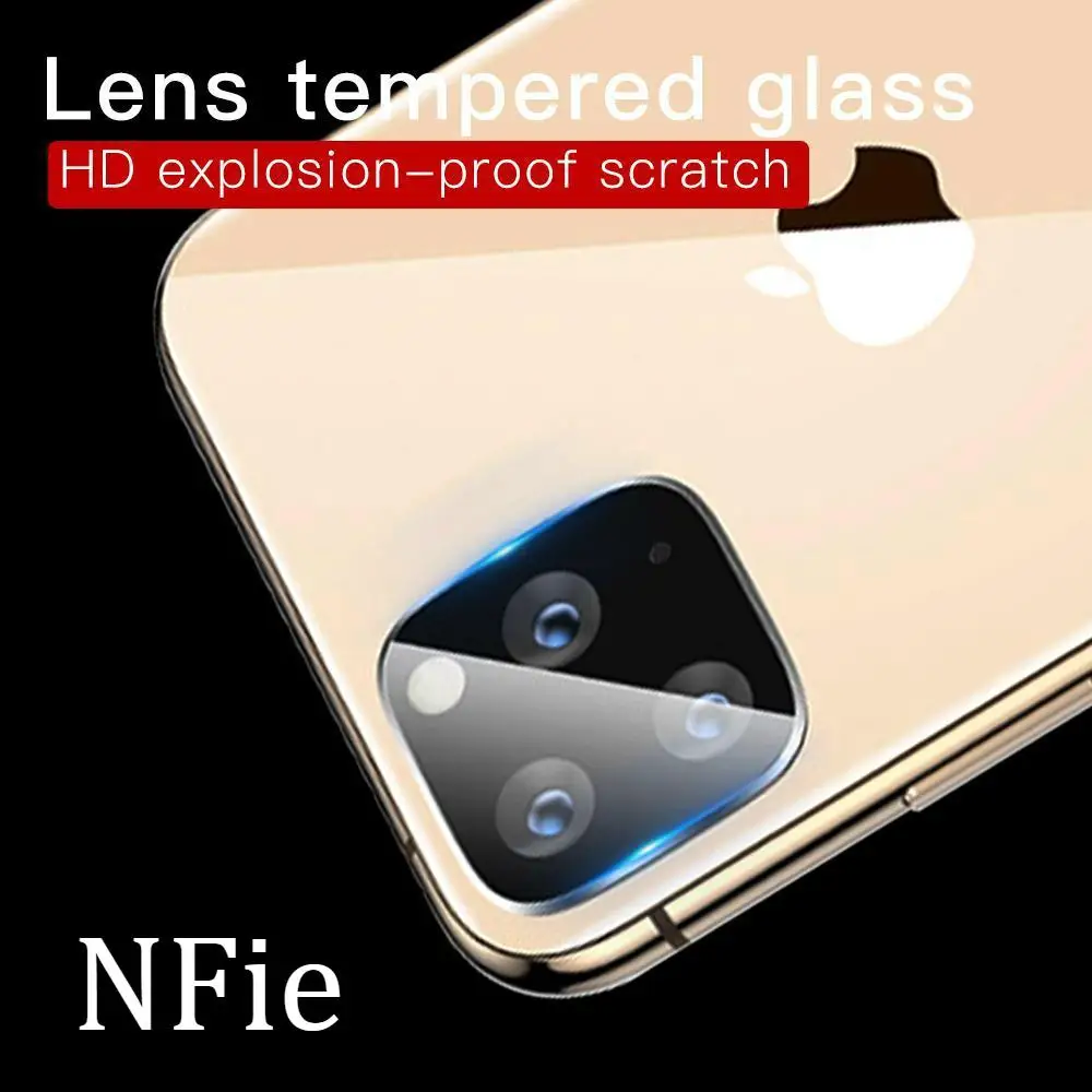 

For iPhone XS Max XR 8 7 6 6S Plus Tempered Glass Camera Protector Film For iPhone 11 11Pro Max Rear Camera Glass Lens Protector